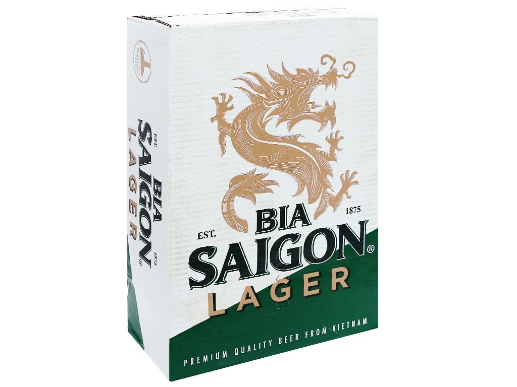 Thung 24 Lon Bia Sai Gon Lager 330ml HuyenAnh 2