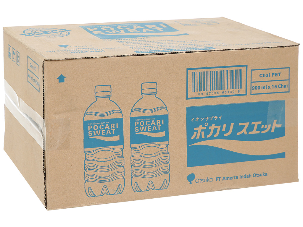 Thung 15 Chai Nuoc Khoang I On Pocari Sweat 900ml 202208190851047990