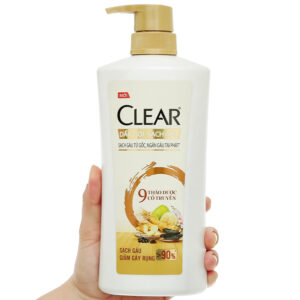 Dau Goi Sach Gau Clear 9 Thao Duoc Co Truyen Giam Gay Rung 618ml 202209171929047186
