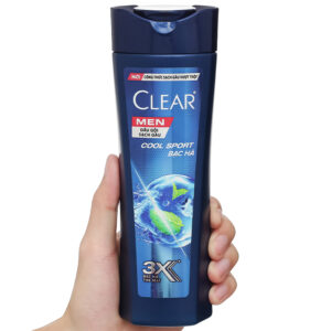 Dau Goi Sach Gau Clear Men Cool Sport Bac Ha 330ml 202404191125416396