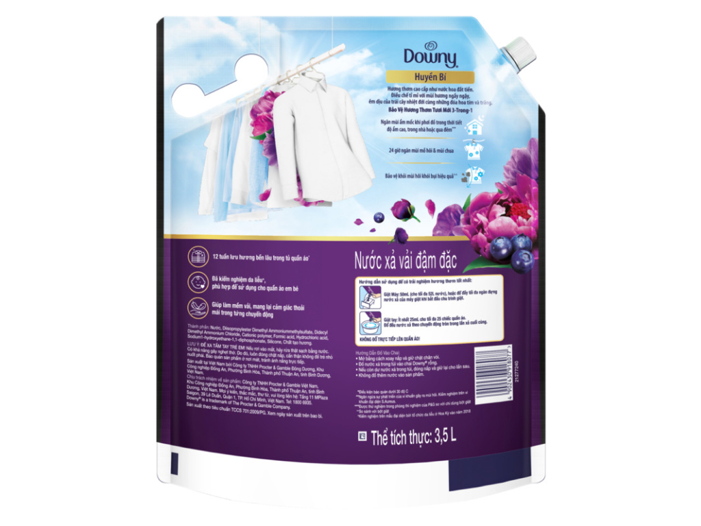 Nuoc Xa Vai Downy Premium Parfum Huyen Bi Tui 35 Lit 202504250921028846